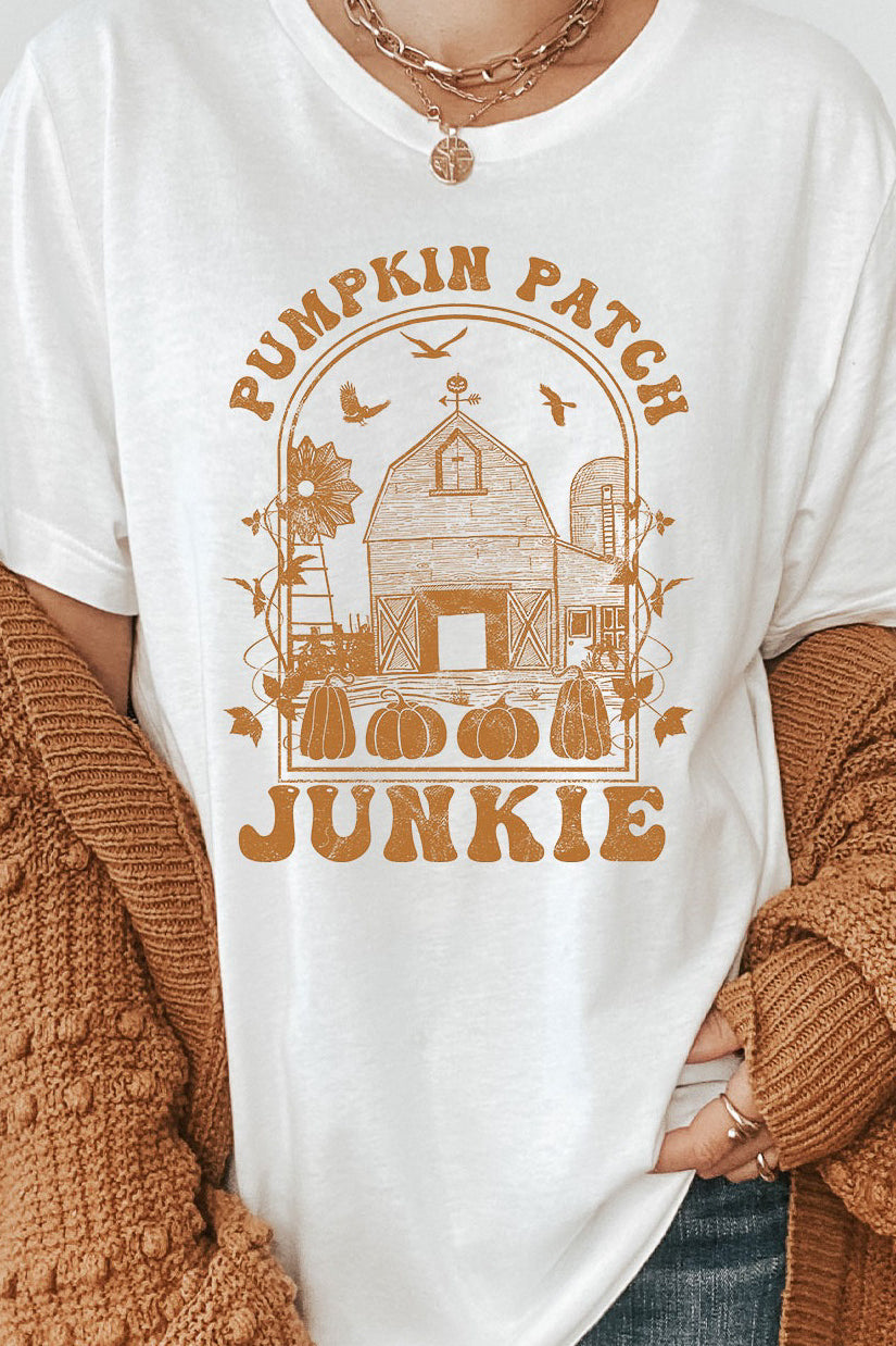 Pumpkin Patch Junkie Graphic Tee