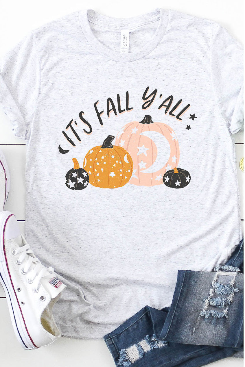 Retro Fall Y'all Graphic Tee
