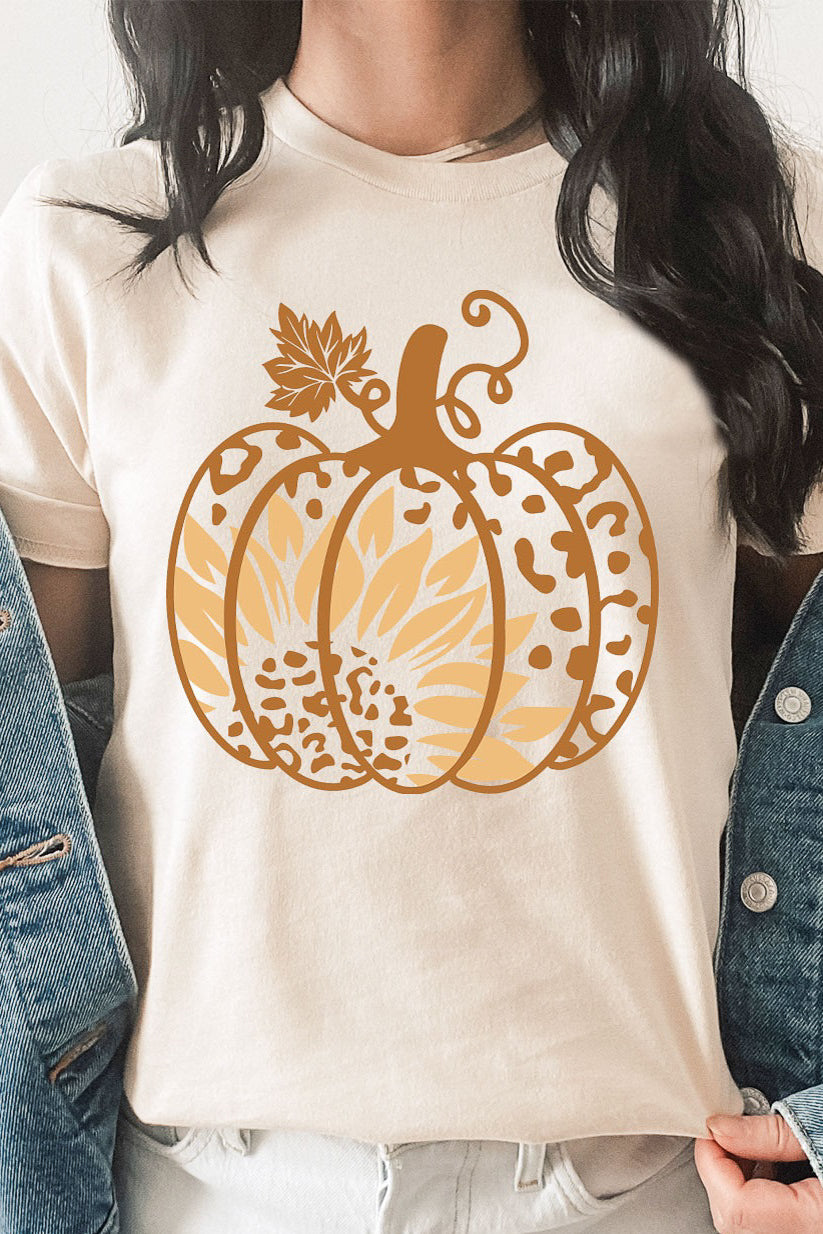 Sunflower Pumpkin Graphic Tee